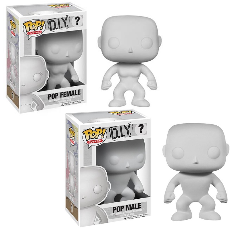 Funko POP DIY Male & Female Collectible Vinyl Figures Toys