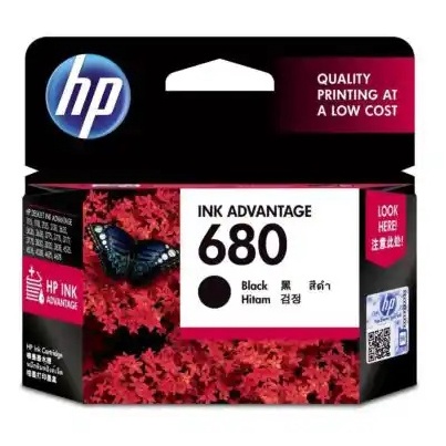 Genuine Original HP 680 Ink Advantage Cartridge (Black / Color / Combo Pack / Twins Pack) / Katrij Dakwat Asli Pencetak