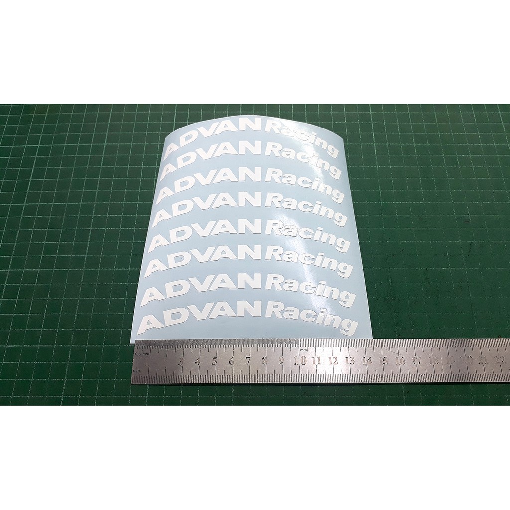 Advan RG rim sticker (Oracal made in Germany) | Shopee Malaysia