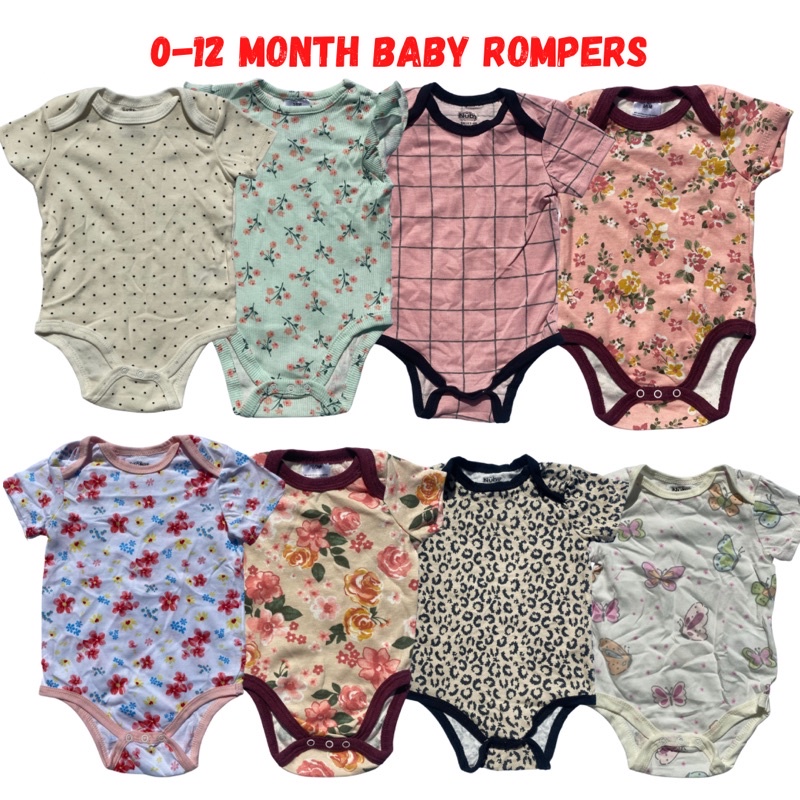 Nuby baby rompers 0-12m | Shopee Malaysia