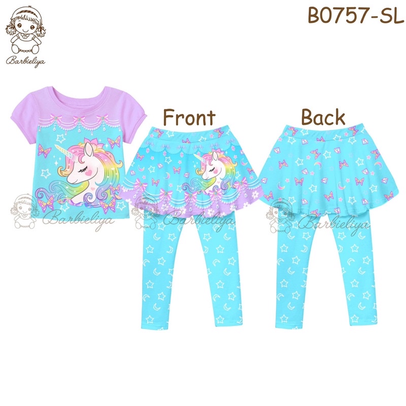 barbieliya-b0757sl-unicorn-girl-suit-set-3-12y-shopee-malaysia