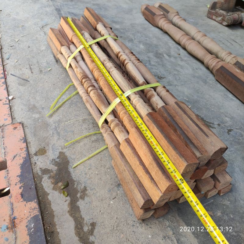 Kayu Larik / Tiang Pagar Larik / Pagar Musang / Tangga Shopee Malaysia