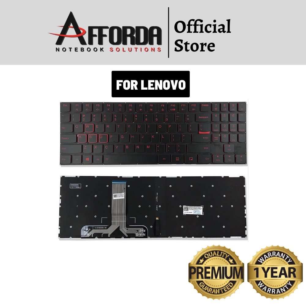 LENOVO Y520-15IKBN with Backlight Laptop Keyboard | Shopee Malaysia