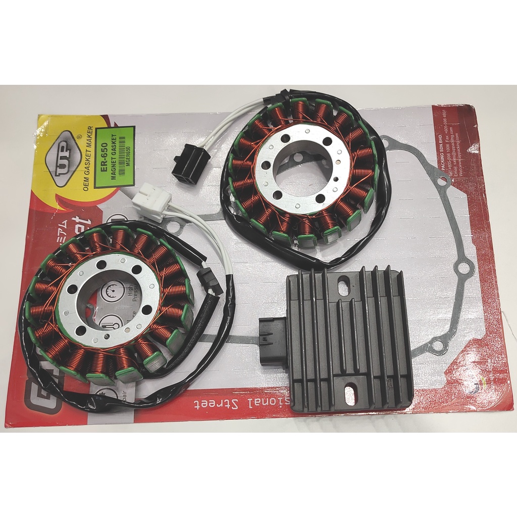Stator Coil & Gasket & Rectifier Versys ER6 ER6N ER6F Z650 Ninja