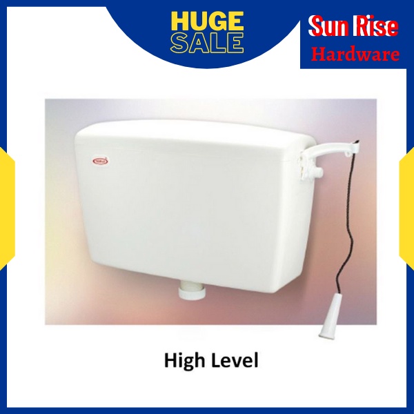 TECHPLAS Elegen Plastic Cistern Toilet Flush Tank Kotak Tandas 马桶水箱 ...