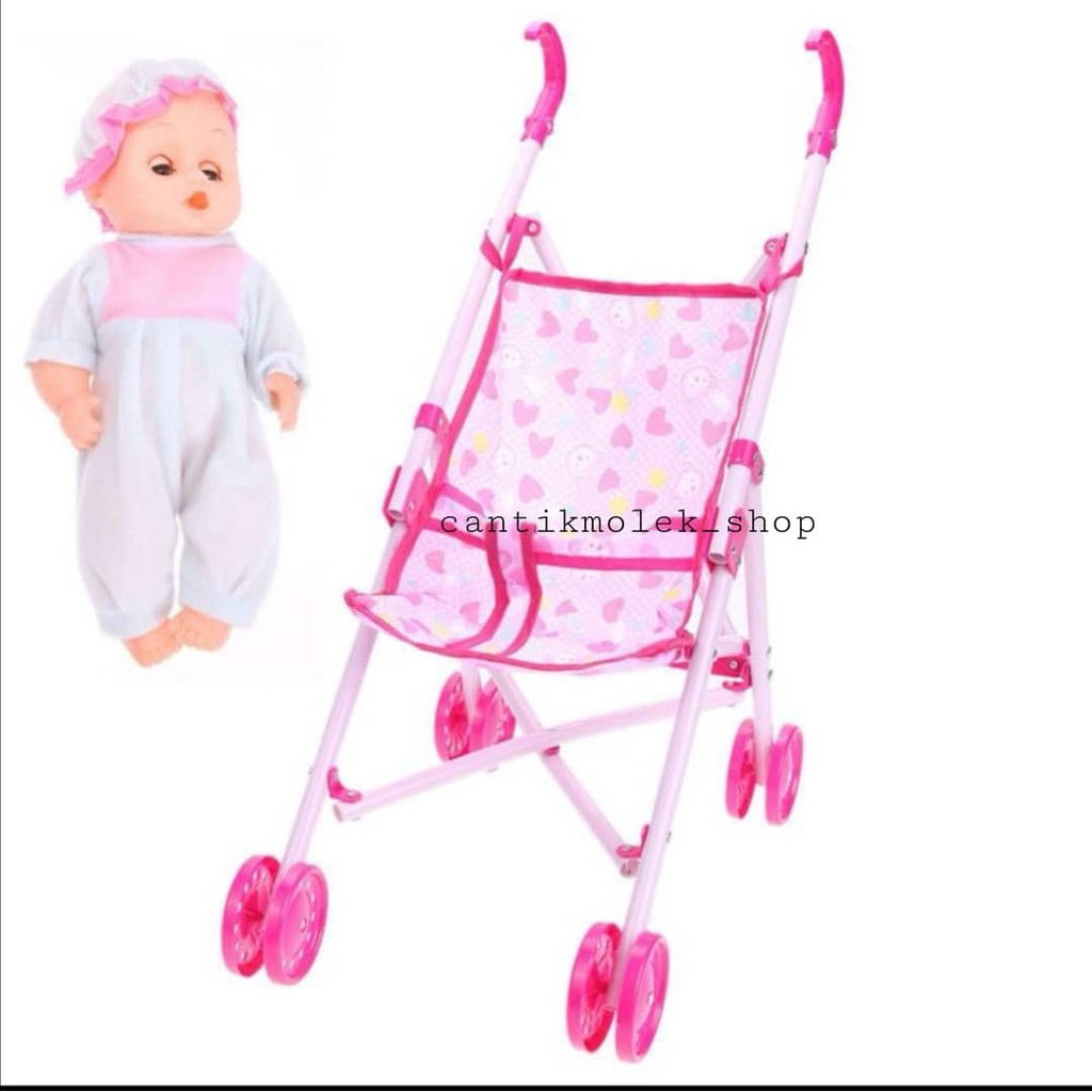 Baby in stroller toy online