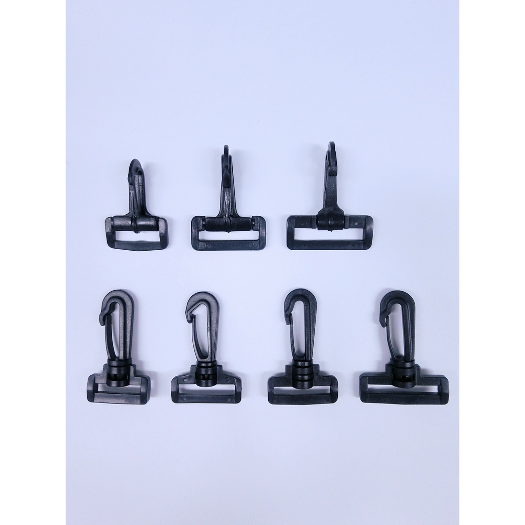 1Plastic Swivel Snap Hooks Buckle for Backpack Belt Straps