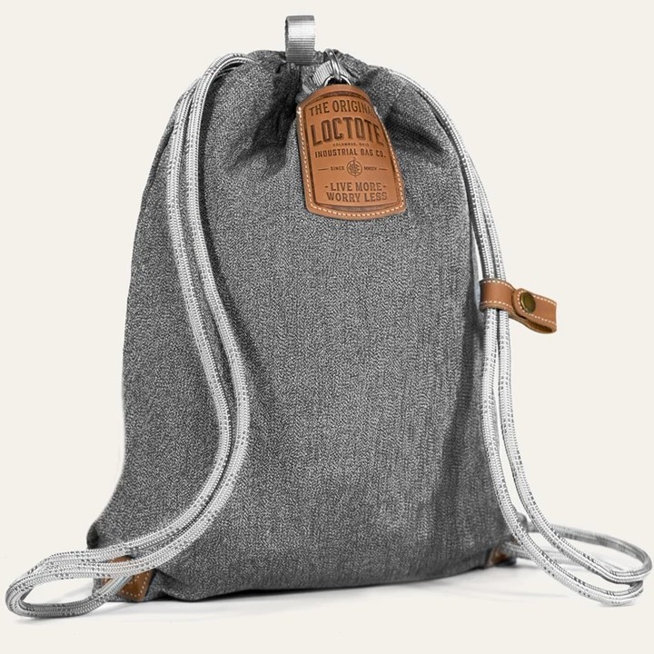 Loctote Flak Sack Sport Anti theft slashproof drawstring bag From Kickstarter Available in 4 Colours Shopee Malaysia