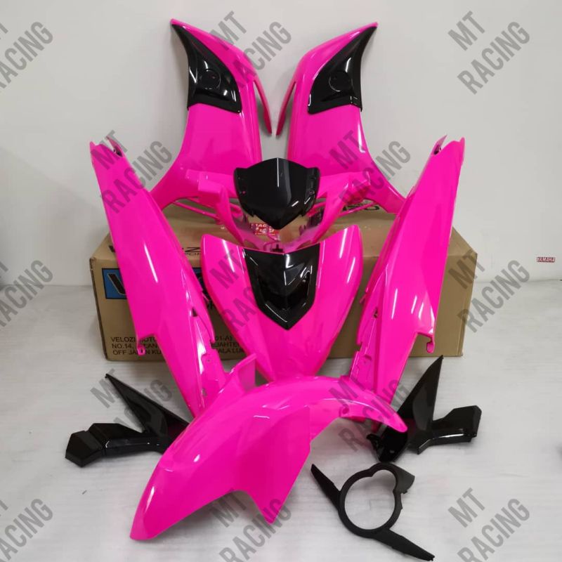 VELOZI FULL BODY COVERSET LC135 V4/V5/V6/V7 YAMAHA PINK RED GREEN ...