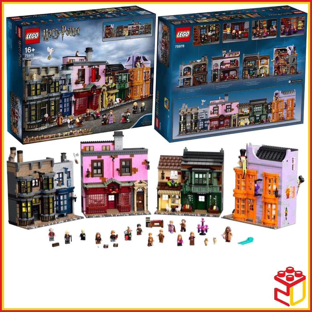 Ready Stock) 75978 LEGO Harry Potter Diagon Alley (Exclusive