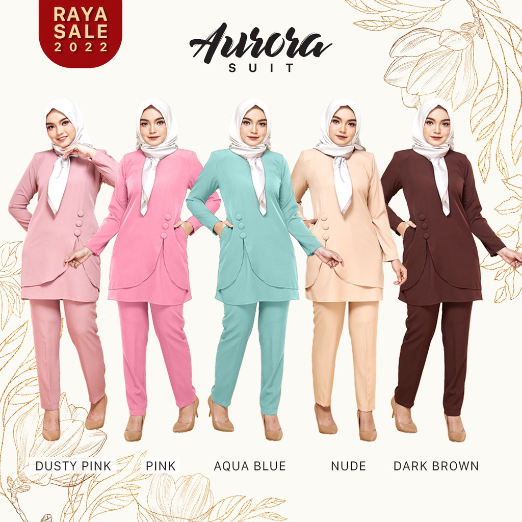 Pakaian smart shop casual muslimah