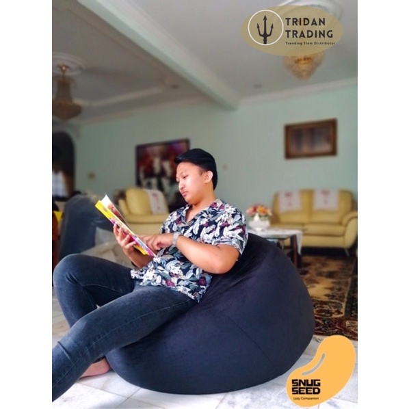 BEAN BAG SOFA WITH FILLING EXTRA LARGE (XXL SIZE) Shopee