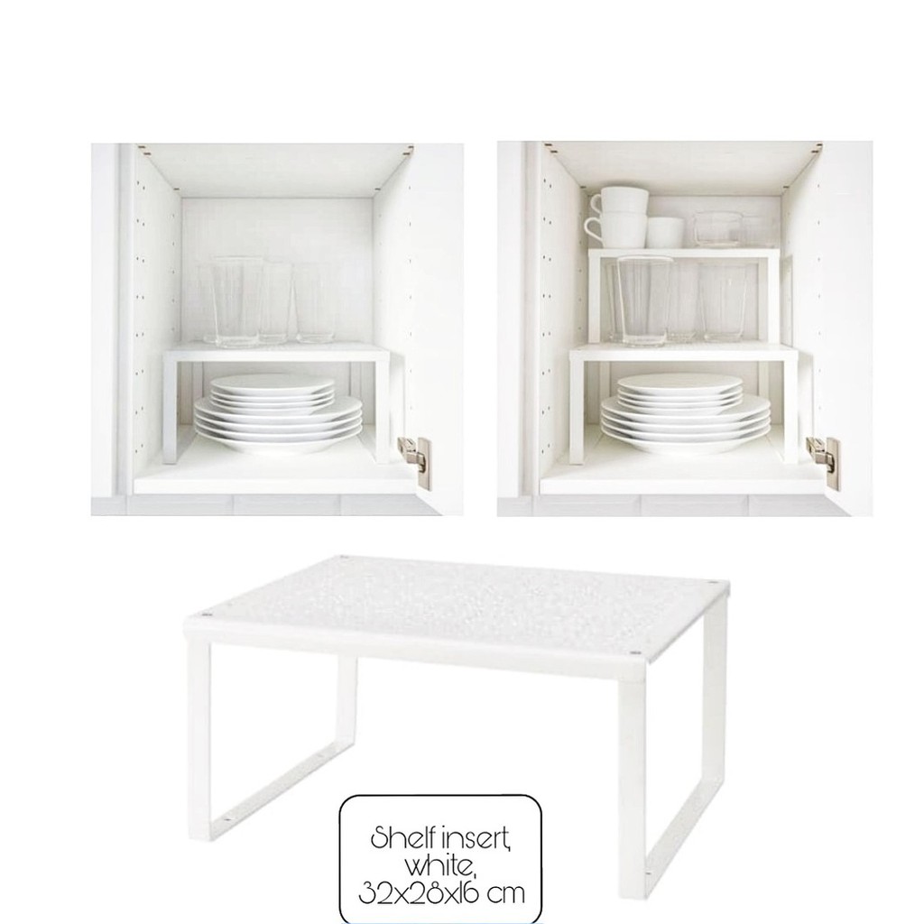 Rak Susun Atur Kabinet. Cabinet's Organizer, STEEL Shelf | Shopee Malaysia