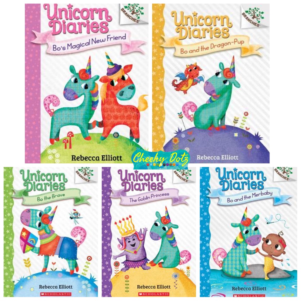 [SET] UNICORN DIARIES Story Books Collection Set for Early Readers ...