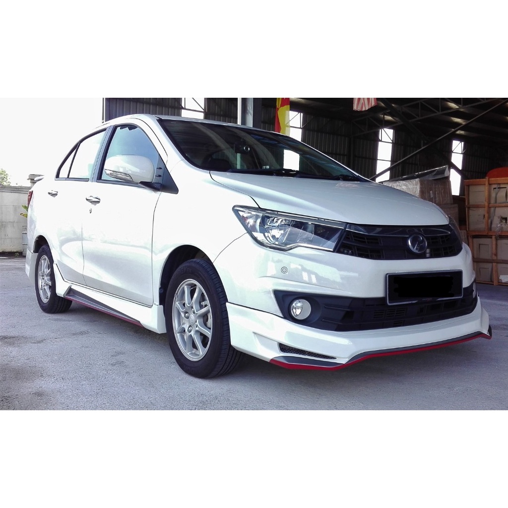 Perodua Bezza Project X Design Bodykit Body Kit Skirting Skirt Lip ...