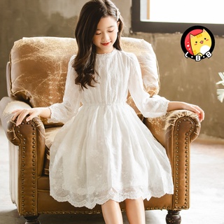 2023 summer new short sleeve korean children flower girls' dresses