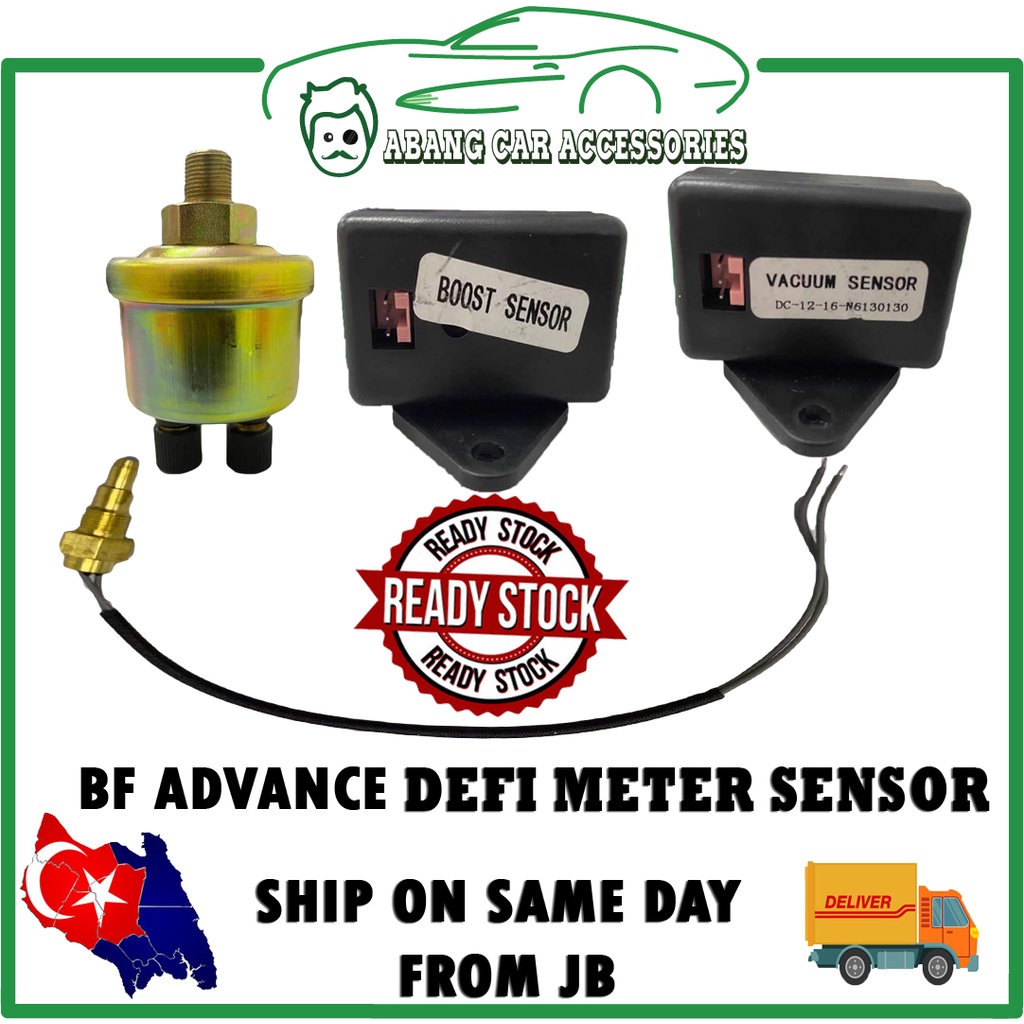 DEFI Meter Sensor Water Temp /Oil Temp Sensor /Vaccum /Boost Turbo