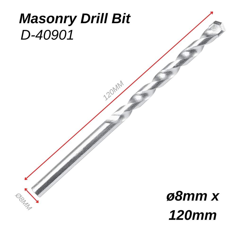 MAKITA Masonry Drill Bit Multipurpose Drill Bit Hammer Drill for Wall