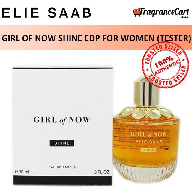 100 AUTHENTIC ORIGINAL TESTER Elie Saab Girl Of Now Shine EDP