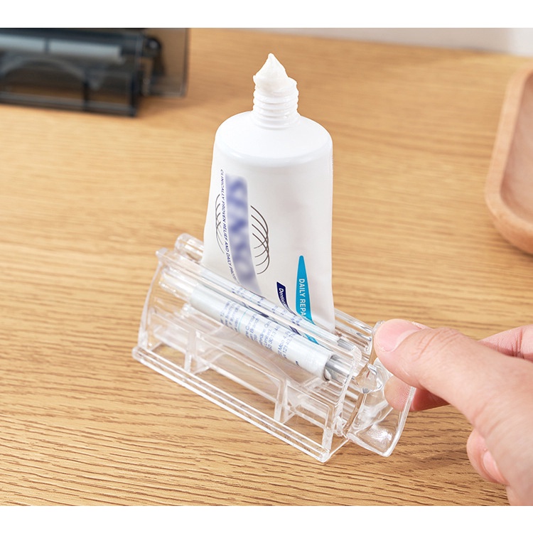 Transparent toothpaste and cosmetics squeezer made in Japan | Shopee ...