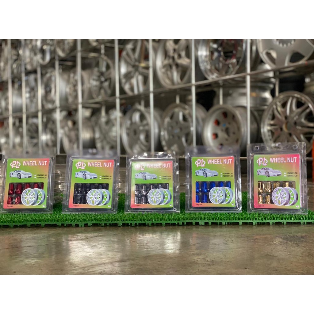 PL Wheel Nut - 12 MM X 1.50 | Shopee Malaysia