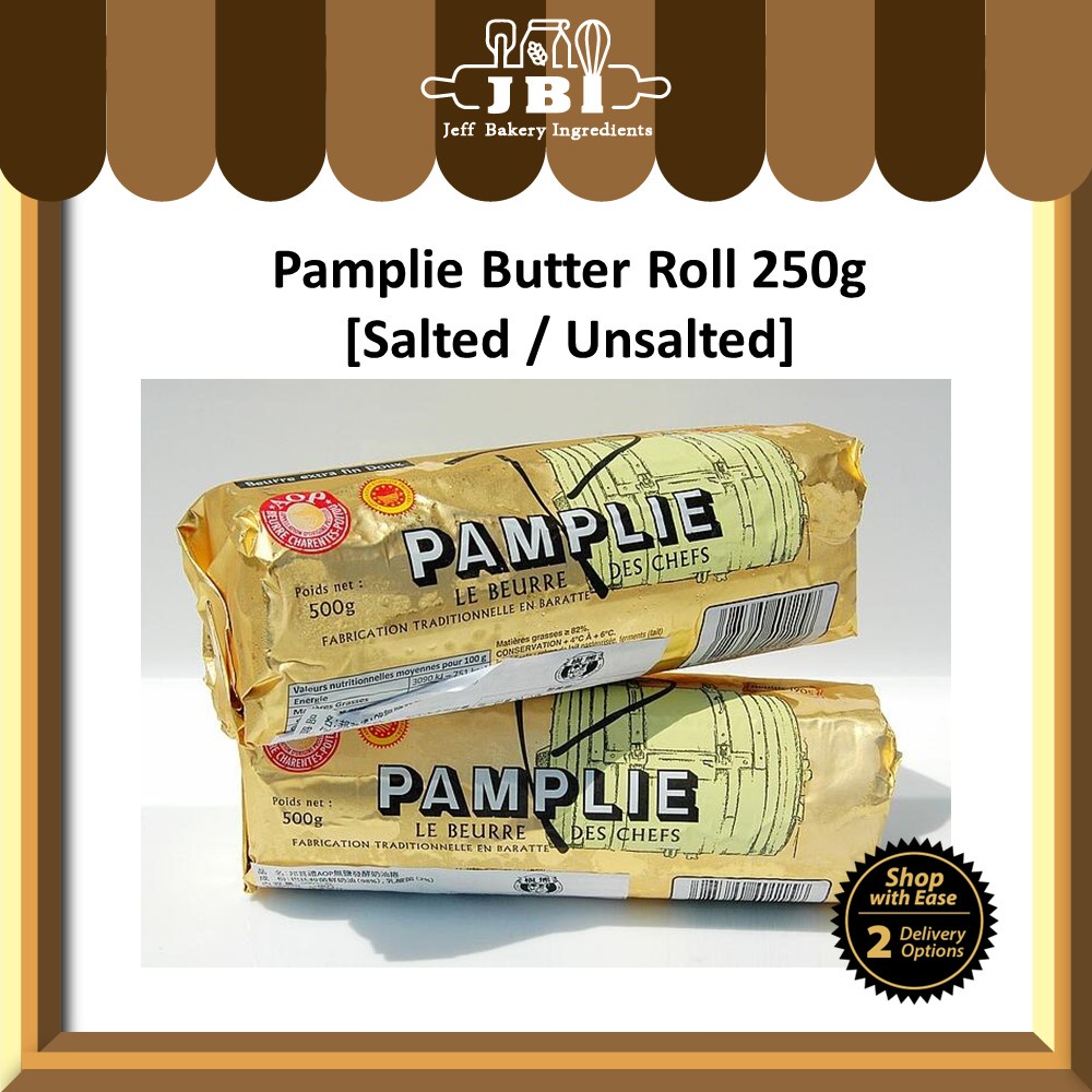 PAMPLIE AOP French Butter 250g Salted / Unsalted Shopee Malaysia