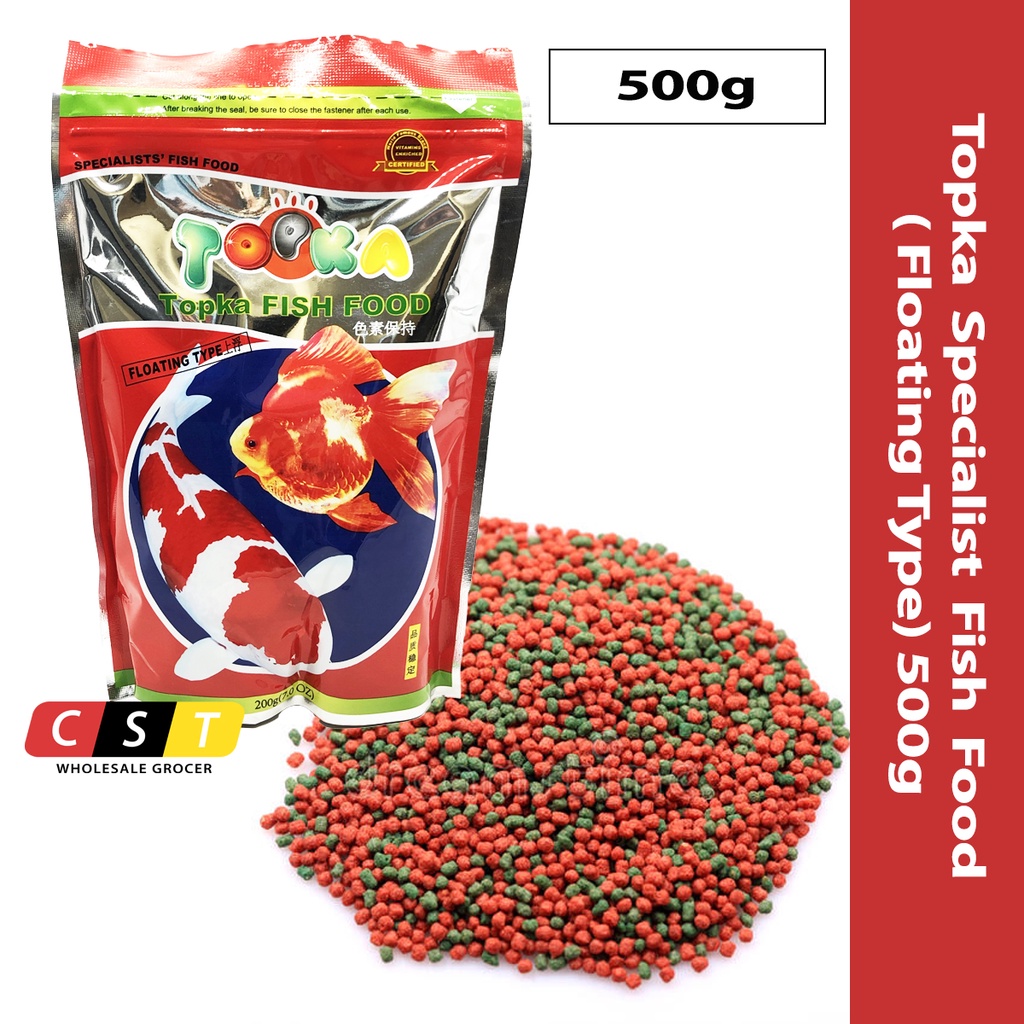 Topka Specialist Fish Food (Floating Type) 500g (3 Sizes) Shopee Malaysia