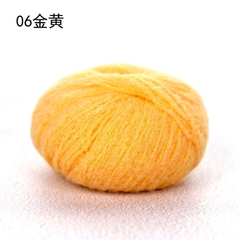 🧵READY STOCK🧵3plys Candy YARN 40g Crochet knitting yarn现货3股雪妃尔棉花糖毛线40g