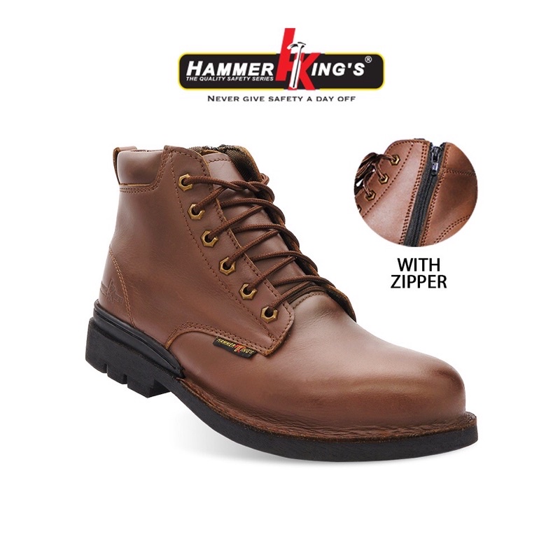 Hammer Kings Exclusive Safety 13019 Mens Shoes Low Cut Slipon Steel