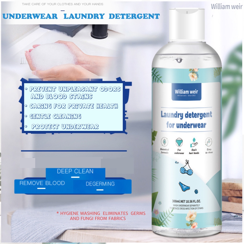 Botanical Formula Underwear Laundry Detergent Period Stain panty