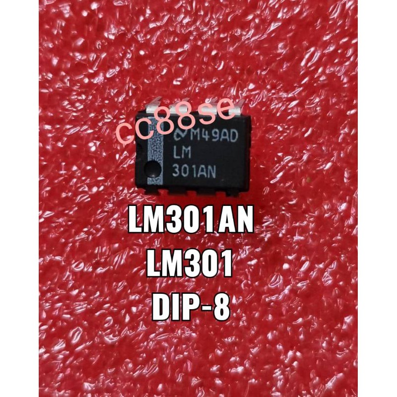 LM301AN LM301 DIP-8 OPERATIONAL AMPLIFIERS IC NATIONAL | Shopee Malaysia