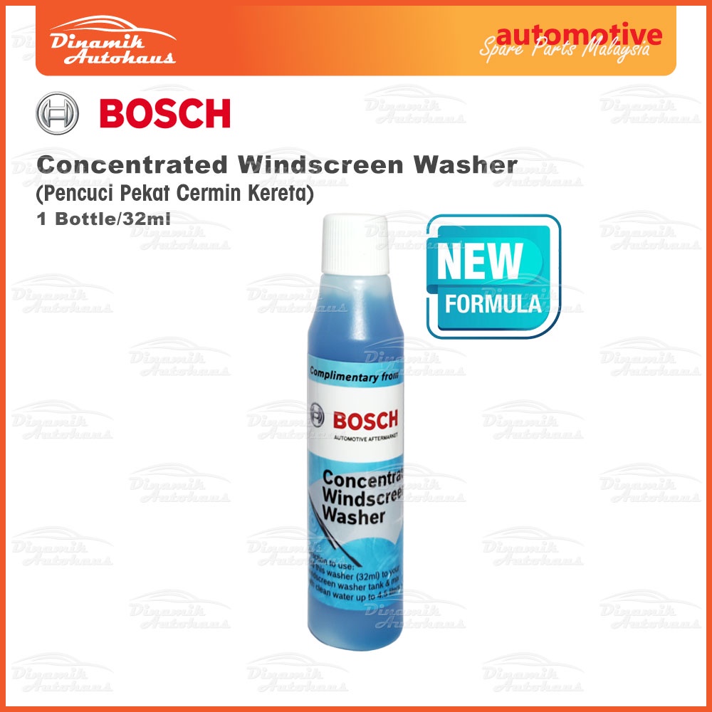 Bosch Car Windscreen Wiper Washer Concentrate Cleaner Fluid / Pembersih