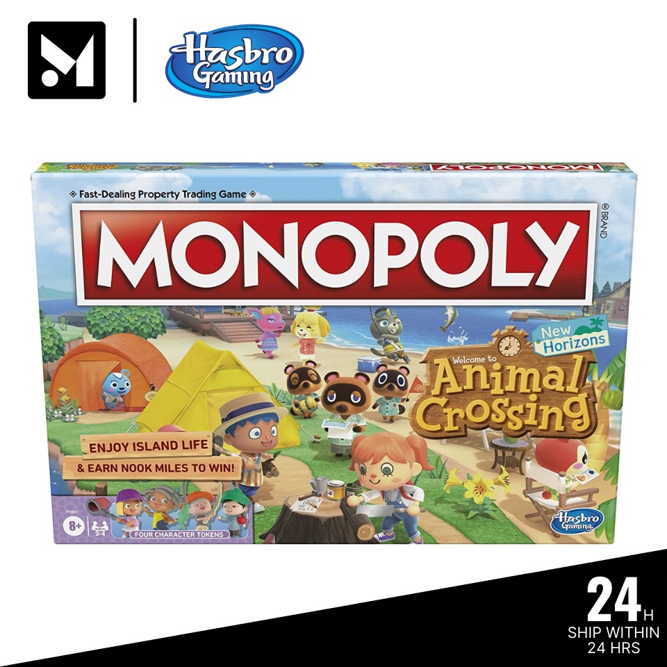 Monopoly Animal Crossing New Horizons Edition Board Game for Kids