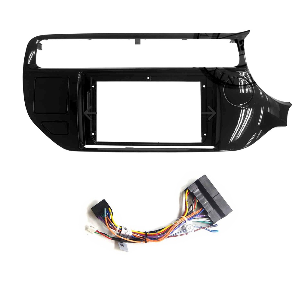 9" Android Player Dashboard Installation Kit for KIA RIO K2 20152016