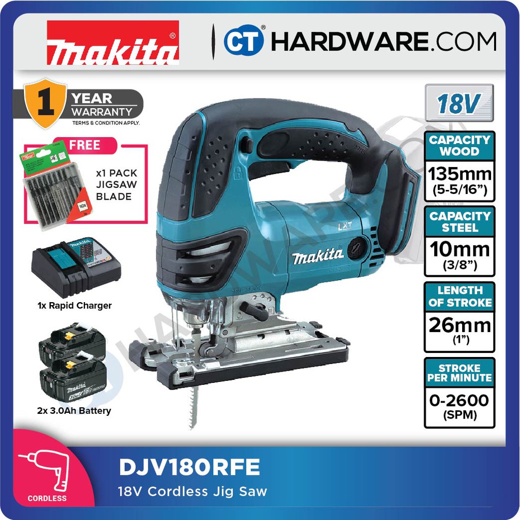 Makita deals djv180z 18v