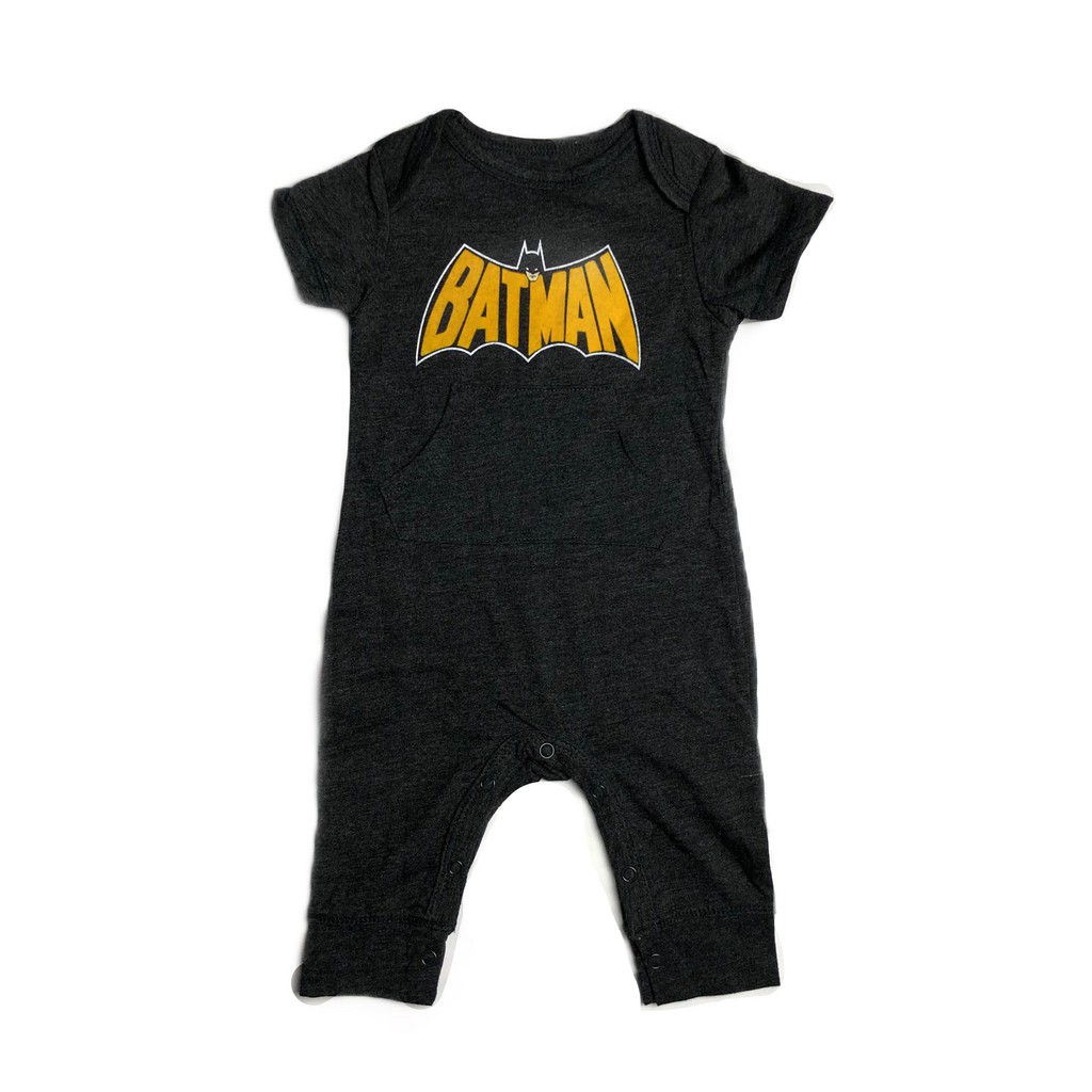 Baby Boy Jumpsuit Romper Short Sleeve Baby Batman Cotton Baby Clothes (READYSTOCK) Shopee Malaysia
