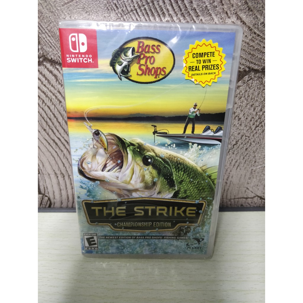 NS Switch Bass Pro Shops: The Strike Championship Edition (Eng), 模拟专业钓鱼  冠军版 (英文版)