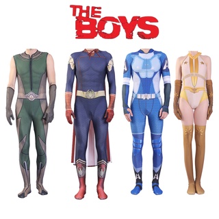 The Boys A-Train Jumpsuit Zentai Cosplay Costume