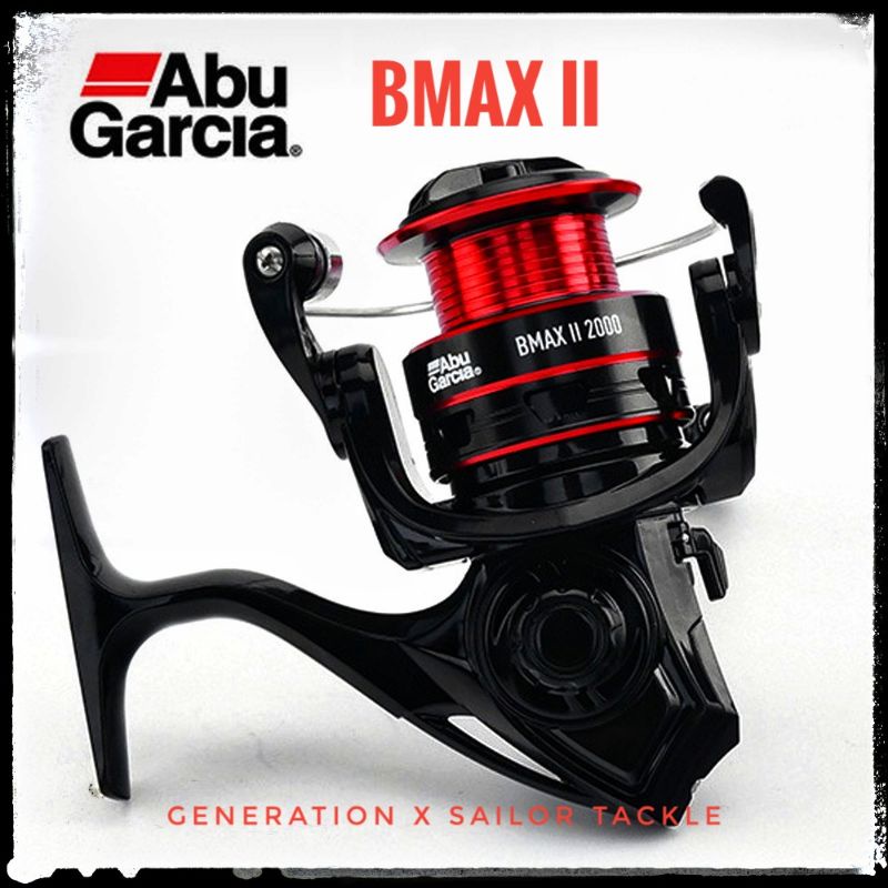 🇲🇾 2021 Abu garcia BMAX II 4+1 Ball Bearing 1000-5000 /Black max 2 fishing  Reel / Spinning Reel