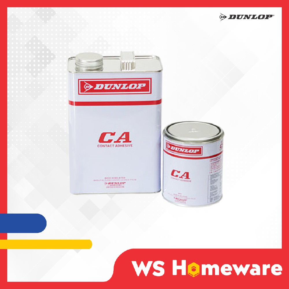 DUNLOP CA Contract Adhesive Glue Gam Adhesive Gum 胶粘剂 3L | Shopee Malaysia