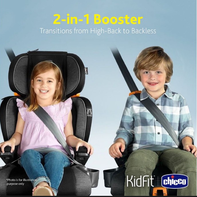 Chicco kidfit 2 on sale in 1 highback booster