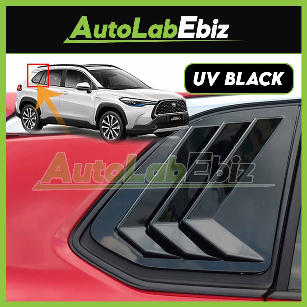 Toyota COLLORA CROSS 2021-2022 Rear Side Louver Cover Window Triangle ...
