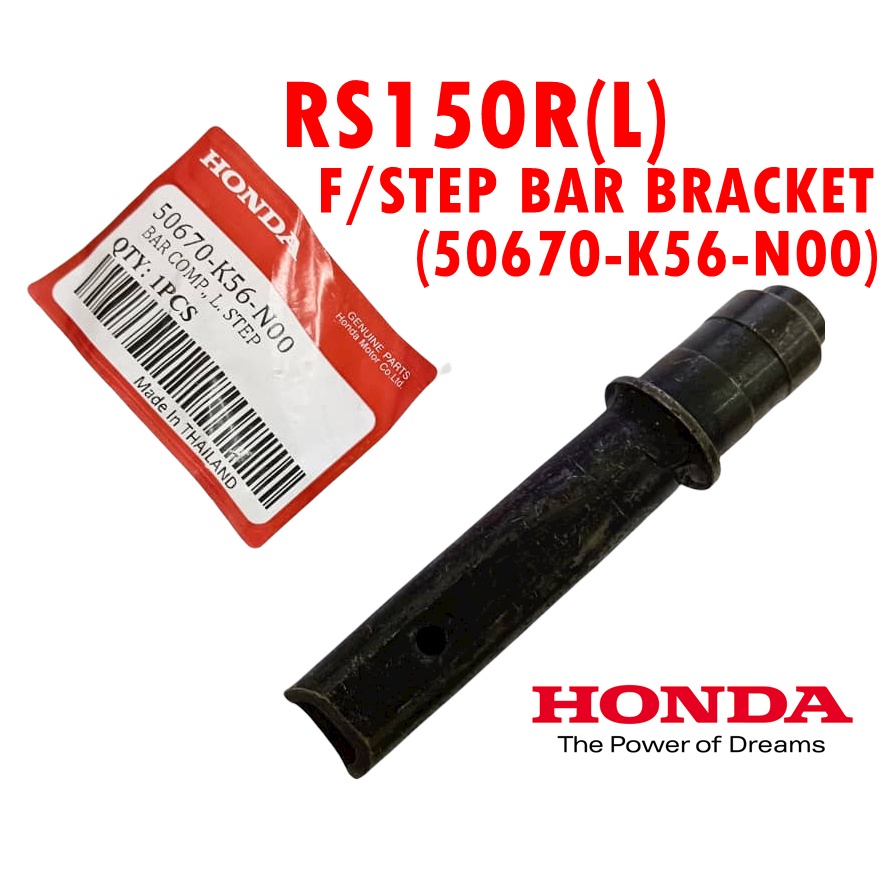 Honda Rs150r Front Footrest Bracket Rh Footrest Rubber Iron Plate Set Step Lower Main Step 5262