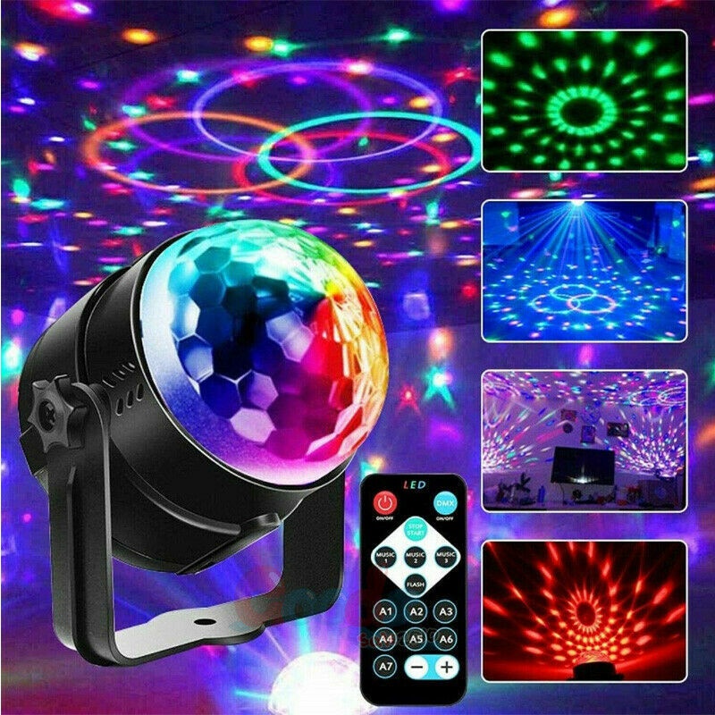 🇲🇾 READY STOCK 🇲🇾 DISCO LIGHT LED FOLLOW MUSIC DISCO LASER LIGHTNING ...