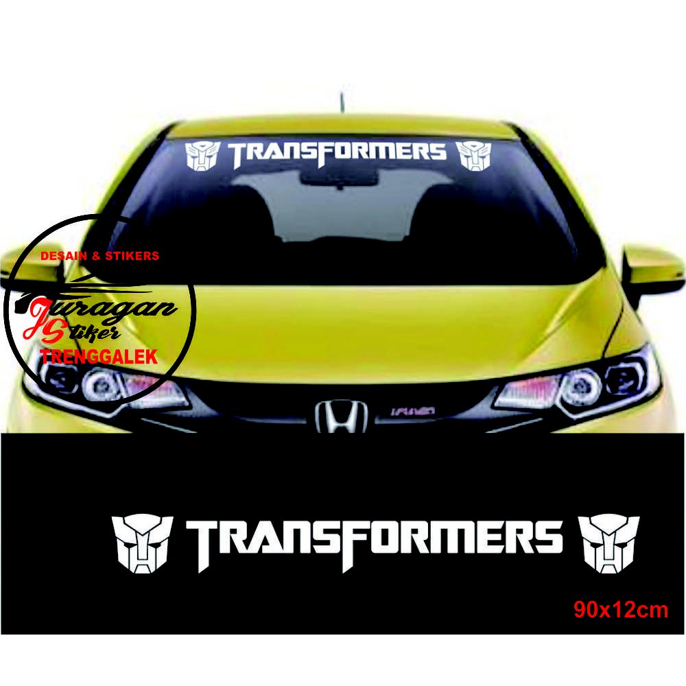 Universal Transformer car and rear windshield stickers | Shopee Malaysia