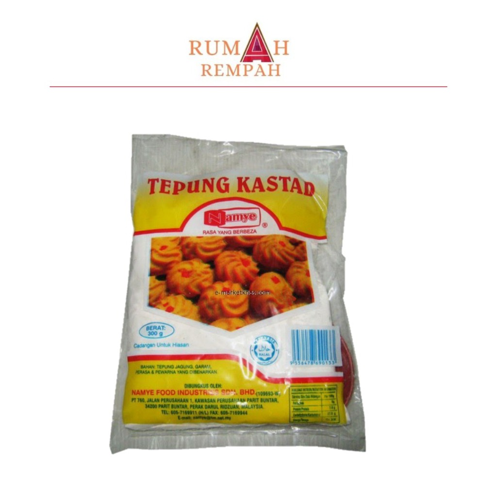 Ready Stock Tepung Kastad Cap Bunga Merah Custard Powder 300g Shopee Malaysia 6694