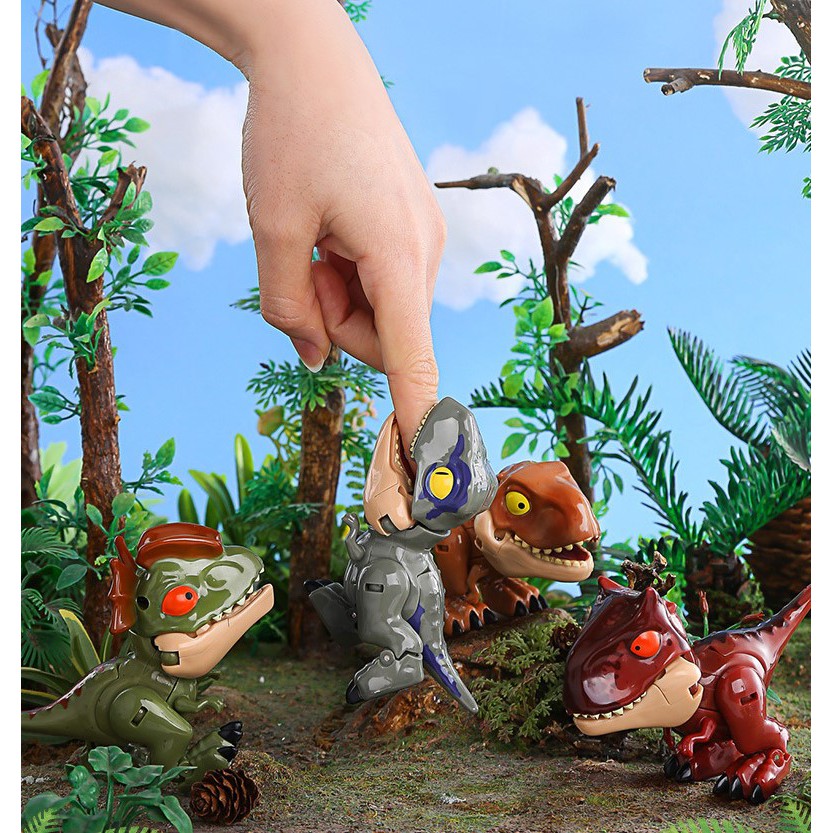 Mini Dinosaur Robot 2in1 Toy Jurassic World Action Figure Toys