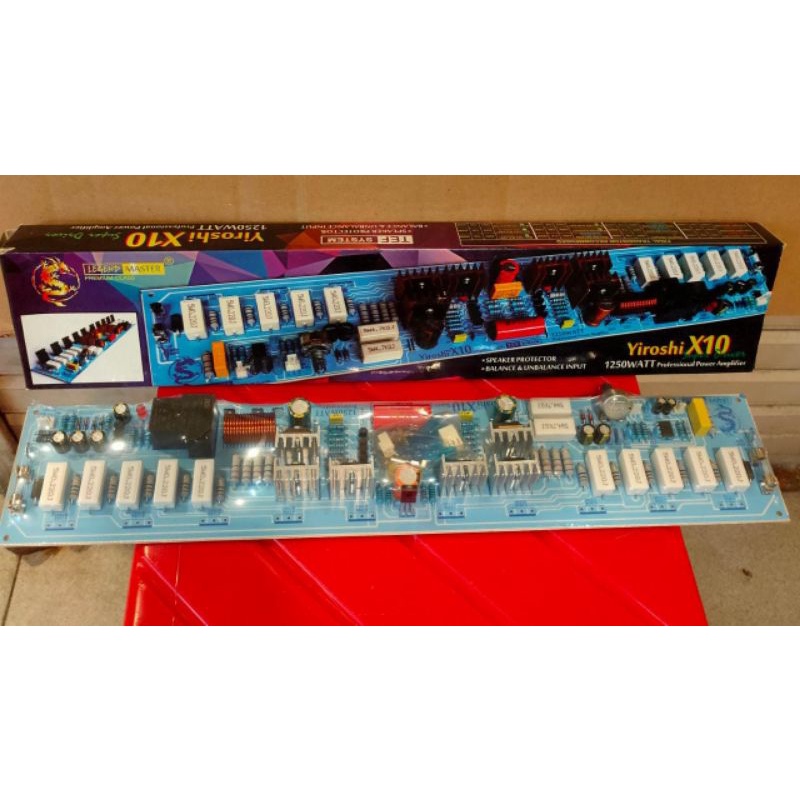 Yiroshi X10 Power Amplifier Kit min TR 1250w Mono | Shopee Malaysia