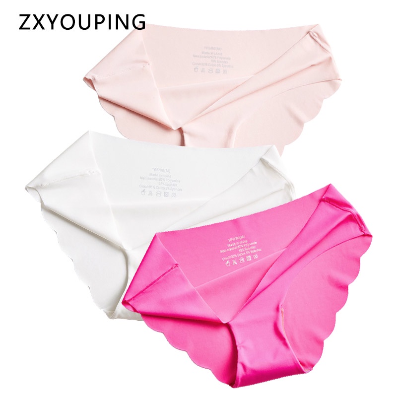 Women Panties Underwear Ultra-thin Seamless Women's Briefs Sexy Low-rise  Comfortable Women's Ruffled Underwear Tights