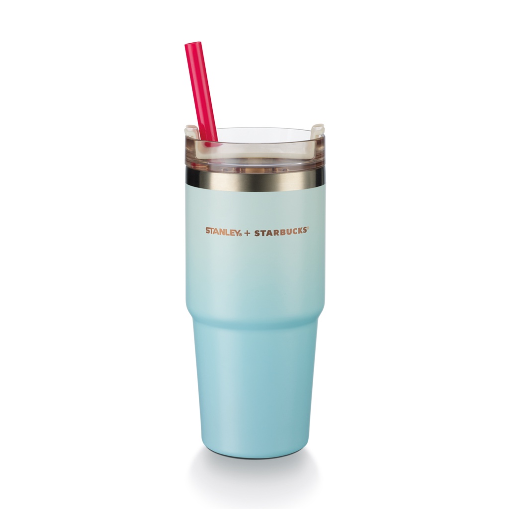 Starbucks X Stanley Light Blue Stainless Steel Cold Cup - 16oz Grande ...